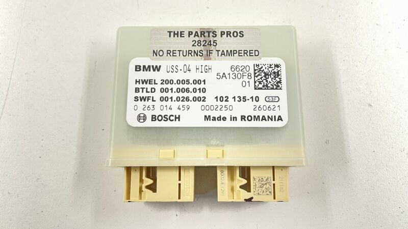 5A130F8 20-23 TOYOTA SUPRA PDC PARKING PARK ASSIST AID CONTROL MODULE 5A130F8 OEM
