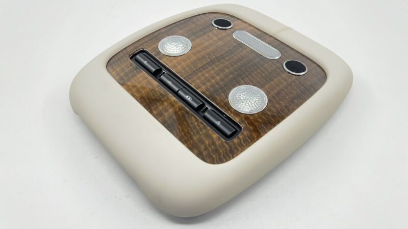 3W5 868 069 / 3W5868069 13-18 BENTLEY FLYING SPUR REAR OVERHEAD CONSOLE DOME LIGHT CONTROL PANEL OEM