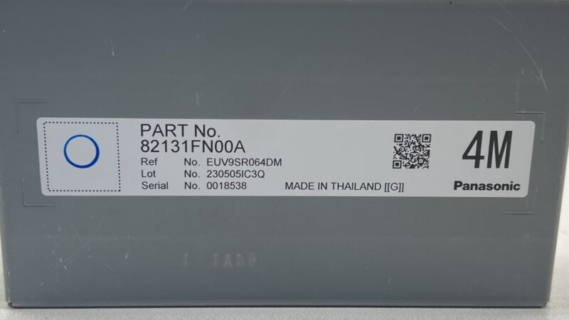 82131FN00A 24-25 SUBARU CROSSTREK INSTRUMENT PANEL BACKUP BACK UP CONTROL MODULE OEM