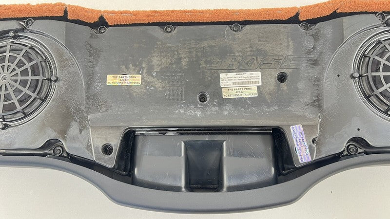 987.645.564.01 / 987 645 564 01 / 98764556401 05-12 PORSCHE BOXSTER 987 REAR SUBWOOFER BASSBOX SPEAKER BOSE TERRACOTTA O