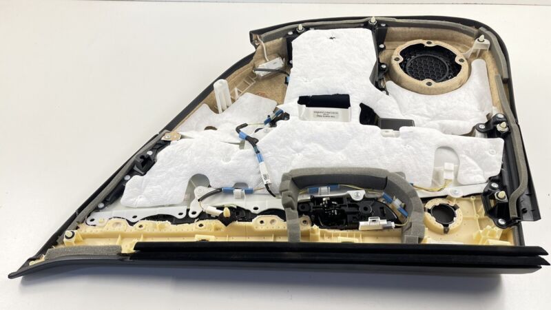 Does Not Apply 16-20 LEXUS GS F DRIVER LEFT REAR DOOR PANEL CARD COVER TRIM OEM