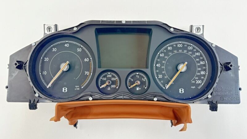 3W0 920 852 B 13-18 BENTLEY FLYING SPUR SPEEDOMETER INSTRUMENT CLUSTER GAUGE 22K MILES OEM