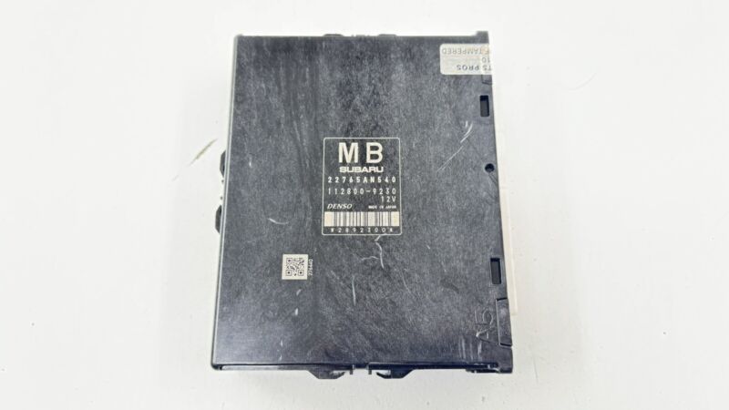 22765AN540 2020 SUBARU WRX STI 2.5L ECU ENGINE CONTROL MODULE UNIT 22765AN540 OEM