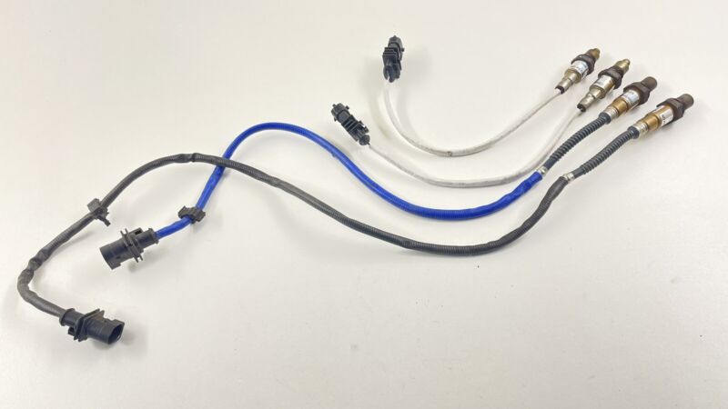 670002200 14-20 MASERATI GHIBLI AIR FUEL RATIO EXHAUST OXYGEN O2 SENSOR SET OF 4 OEM