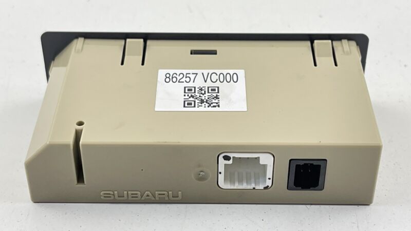 86257VC000 / 86257 VC000 22-23 SUBARU WRX AUXILIARY AUX USB JACK INPUT PORT 86257VC000 OEM