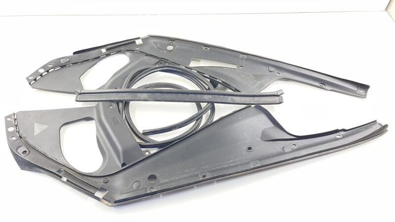7211929 16-19 BMW M6 LEFT & RIGHT ENGINE BAY ACCESS COWL BEZEL PANEL COVER TRIM PAIR OEM