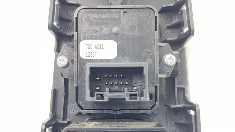 83591-T20-A0-20 / 83591 T20 A0 20 / 83591T20A020 2024 ACURA INTEGRA TYPE S FRONT AND REAR DOOR WINDOW SWITCH SET BLACK O