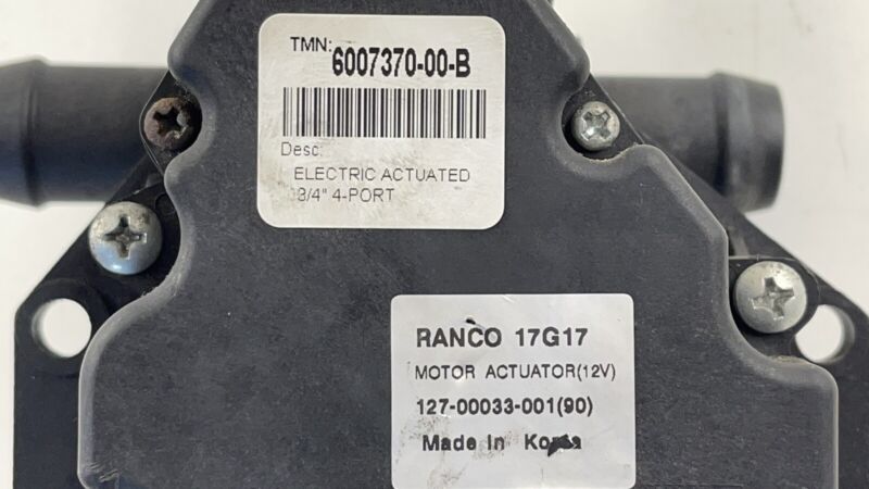 6007370-00-B / 6007370 00 B / 600737000B 17-20 TESLA MODEL S ELECTRIC 4 WAY PORT ACTUATOR VALVE MODULE 6007370-00-B OEM