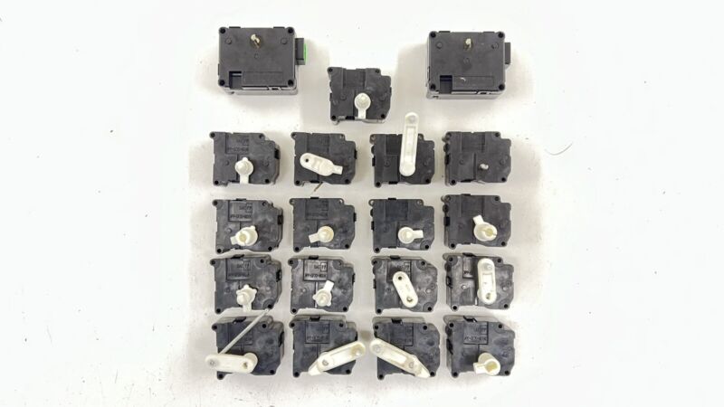 3D0 959 311 / 3D0959311 13-18 BENTLEY FLYING SPUR HVAC BOX HEATER AC FLAP MOTOR AIR MIX ACTUATOR SET OEM