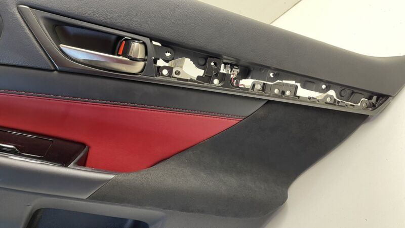 Does Not Apply 16-20 LEXUS GS F PASSENGER RIGHT REAR DOOR PANEL CARD COVER TRIM OEM