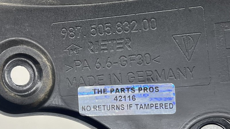 987.505.832.00 / 987 505 832 00 / 98750583200 05-08 PORSCHE BOXSTER 987 RIGHT REAR WHEEL ARCH HEAT SHIELD GUARD COVER TR