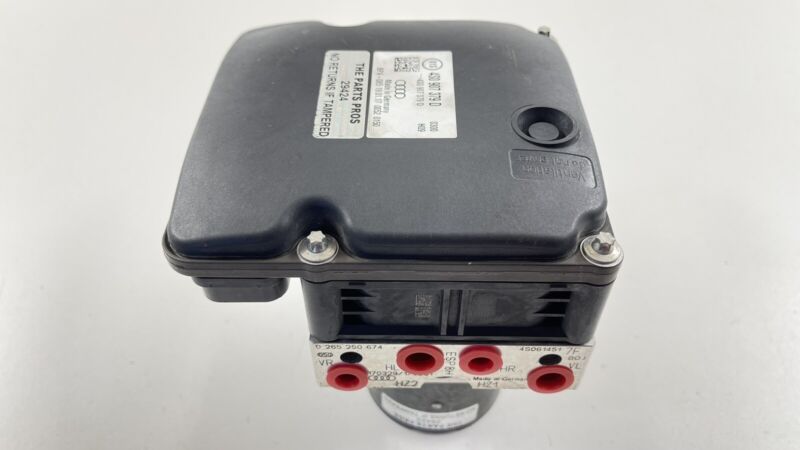 4S0.907.379.D / 4S0 907 379 D / 4S0907379D 17-22 AUDI R8 PLUS QUATTRO ABS ANTI BRAKE LOCK PUMP MODULE ASSEMBLY OEM