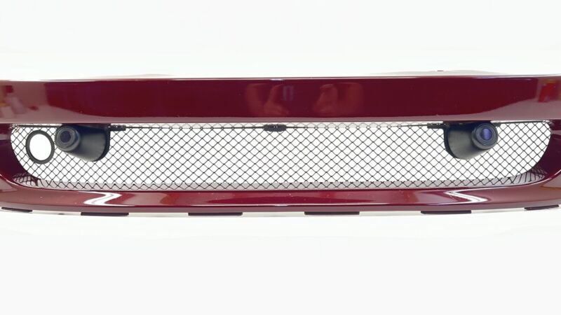 6G33-17D957 / 6G33 17D957 / 6G3317D957 07-10 ASTON MARTIN VANTAGE FRONT BUMPER COVER COMPLETE WITH GRILL MERLOT RED OEM