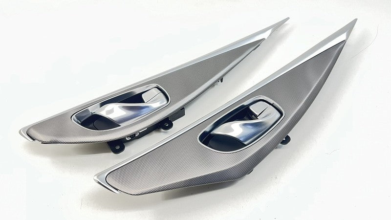 82924-4GA1A / 82924 4GA1A / 829244GA1A 14-22 INFINITI Q50 FRONT & REAR INTERIOR DOOR PANEL HANDLE BEZEL TRIM SET OEM
