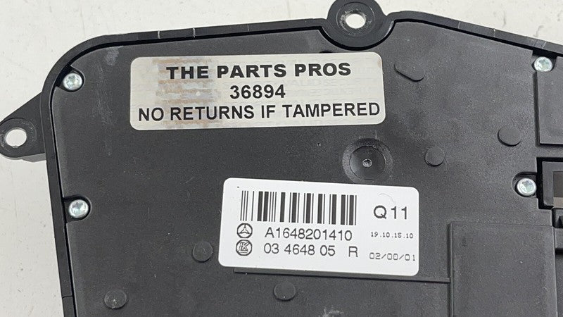 1648201410 / A1648201410 / A 164 820 14 10 1410 12-16 TESLA MODEL S PASSENGER RIGHT FRONT SEAT CONTROL SWITCH A164820141