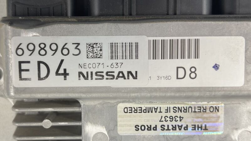 284B1-6GP5B / 284B1 6GP5B / 284B16GP5B 2024 NISSAN Z NISMO ENGINE CONTROL MODULE ECU BODY CONTROL MODULE KEY SET OEM