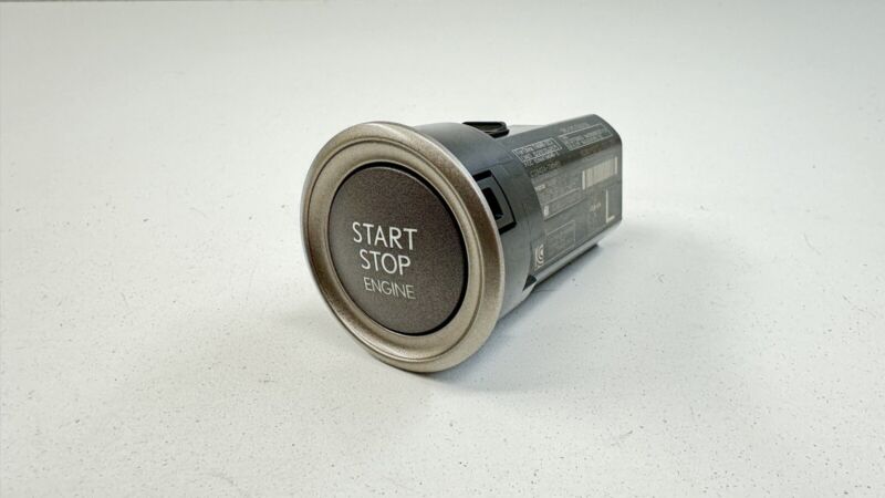 15-18 LEXUS RC F ENGINE IGNITION START STOP BUTTON SWITCH OEM