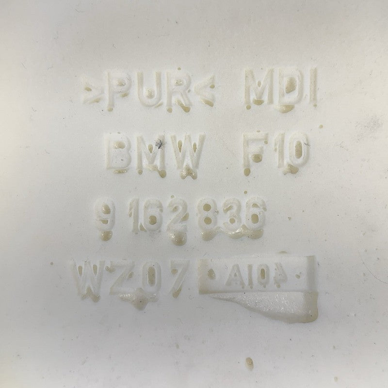 9 216 468 / 9216468 12-16 BMW M5 F10 Rear Lower Bottom Seat Cushion Cover Leather Black OEM