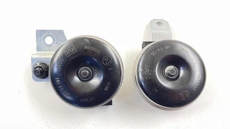 86012SJ110 22-23 SUBARU WRX LOW HIGH NOTE PITCH TONE HORN SIREN ALARM SIGNAL PAIR OEM