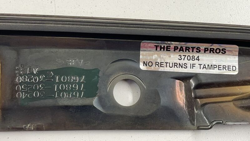 76801-30250 / 76801 30250 / 7680130250 16-20 LEXUS GS F TRUNK MOULDING BEZEL PANEL COVER TRIM GARNISH 76801-30240 OEM