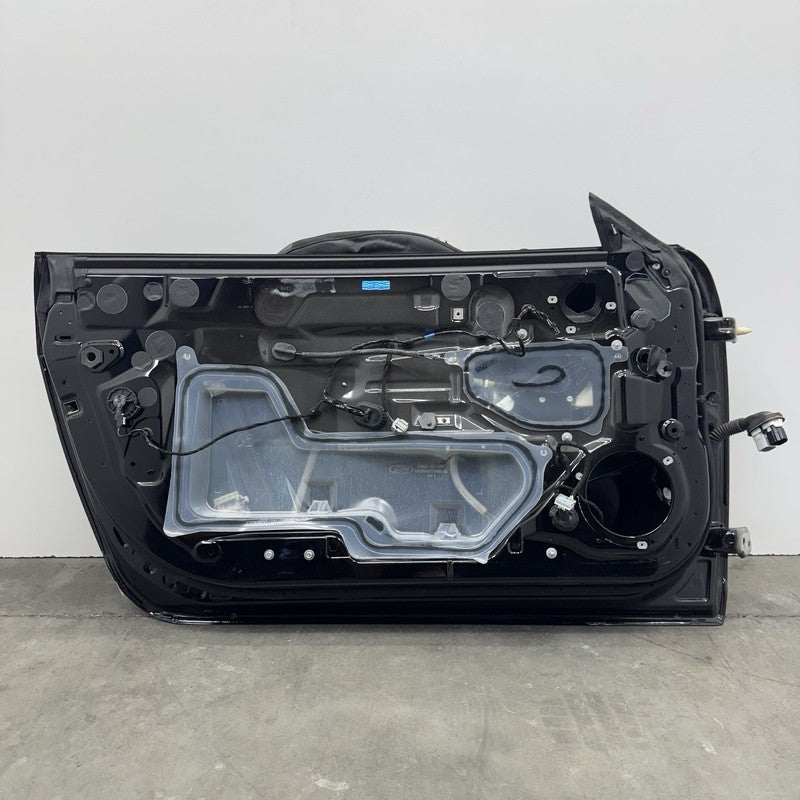 24-25 FORD MUSTANG GT S650 COUPE DRIVER LEFT DOOR COMPLETE WITH GLASS BLACK OEM