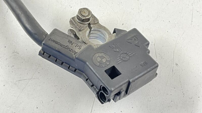9302358 12-19 BMW M6 NEGATIVE BATTERY TERMINAL END LINK CABLE 9302358 OEM
