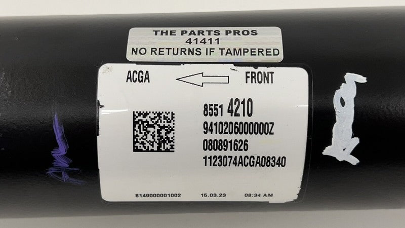 8551 4210 / 85514210 22-24 CADILLAC CT5 V BLACKWING DRIVESHAFT DRIVE SHAFT PROPELLER LINE CARRIER OEM