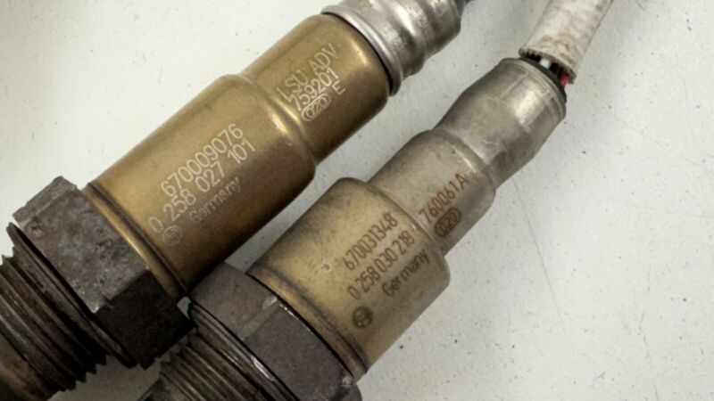 670009075 14-20 MASERATI GHIBLI AIR FUEL RATIO OXYGEN O2 SENSOR SET OF 4 OEM