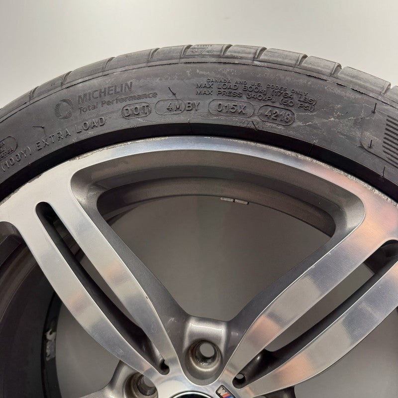 7 835 147 / 7835147 06-10 BMW M5 M6 E60 E63 E64 Style 167 Wheel Set Rim With Tire 19” Factory OEM