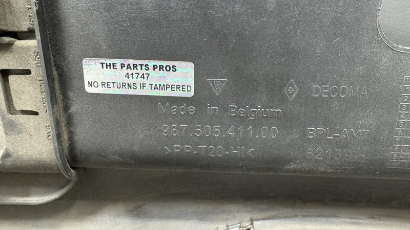 987 505 411 00 / 987.505.411.00 / 98750541100 05-08 PORSCHE BOXSTER 987 REAR BUMPER COVER COMPLETE METEOR GRAY METALLIC