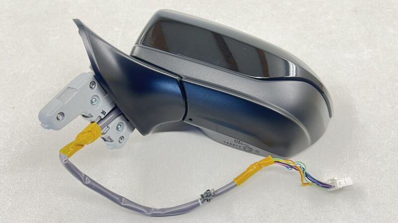 22-25 SUBARU WRX DRIVER LEFT FRONT DOOR MIRROR SIDE VIEW 9 WIRE BLACK OEM