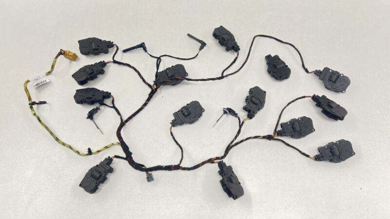 970.612.855.00 / 970 612 855 00 / 97061285500 10-16 PORSCHE PANAMERA HVAC BOX HEATER AC FLAP MOTOR AIR MIX ACTUATOR SET