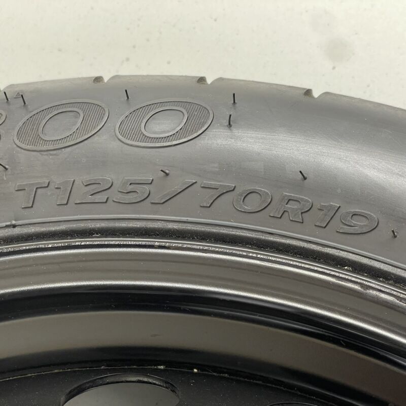 8W0601027B 17-22 AUDI A4 S4 A5 S5 EMERGENCY SPARE TIRE WHEEL RIM DONUT 8W0601027B OEM