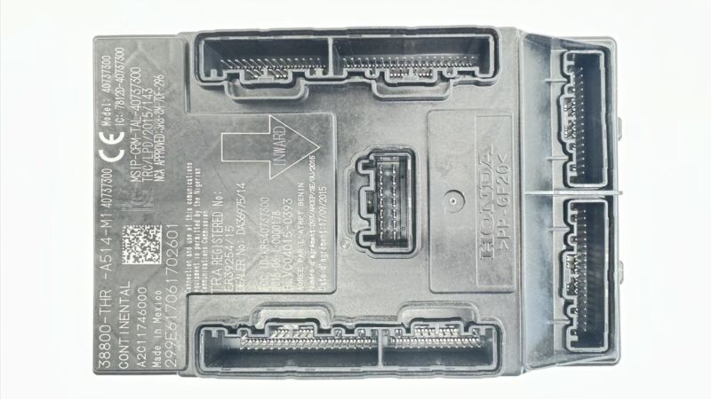 38800-THR-A514-M1 / 38800 THR A514 M1 / 38800THRA514M1 18-19 HONDA ODYSSEY BODY CONTROL MODULE BCM 38800-THR-A51 OEM