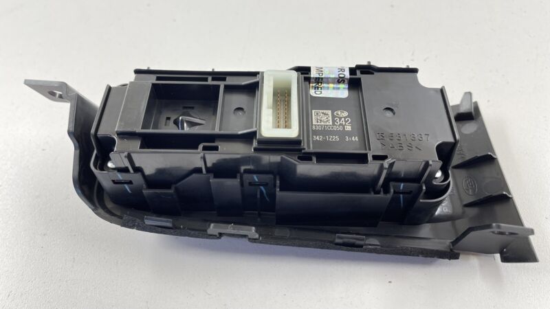 83071CC050 22-23 TOYOTA GR86 DRIVER LEFT FRONT MASTER WINDOW SWITCH 83071CC050 OEM