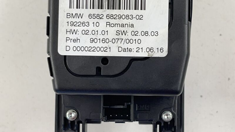 6829083 16-19 BMW M6 iDRIVE TOUCH CONTROLLER KNOB MULTI FUNCTION MEDIA SWITCH OEM
