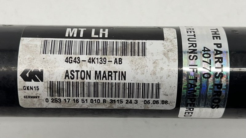 4G43-4K139-AB / 4G43 4K139 AB / 4G434K139AB 07-17 ASTON MARTIN VANTAGE DRIVER LEFT REAR AXLE SHAFT 4G43-4K139-AB OEM