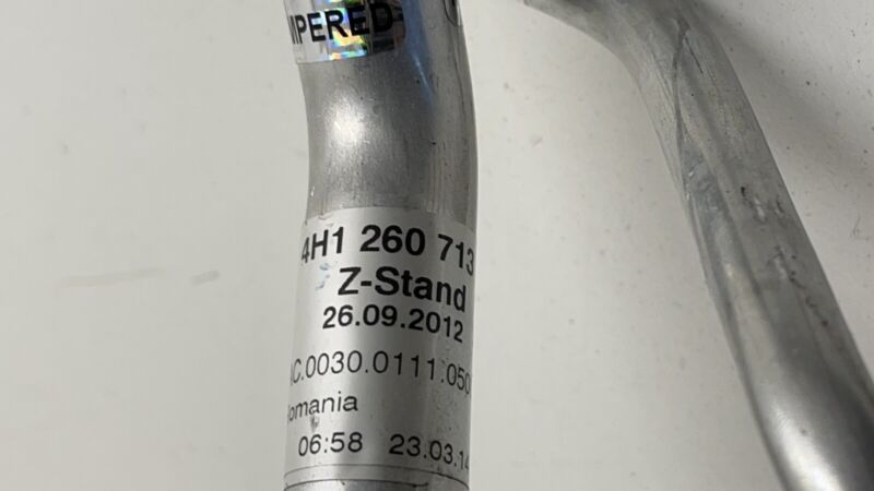 4H1 260 713 S / 4H1260713S 15-18 AUDI A8 4.0L HVAC AIR CONDITIONING AC LINE HOSE PIPE TUBE ASSEMBLY OEM