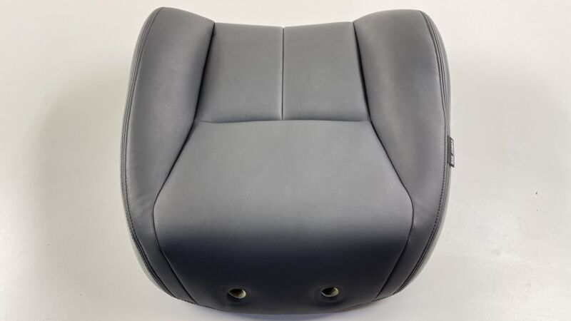 14-22 INFINITI Q50 RIGHT FRONT UPPER BACKREST BACK REST SEAT CUSHION BLACK OEM