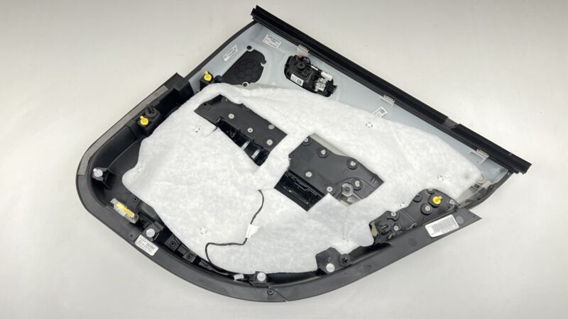 6QY673X9AA / 6QY673X9AC / 6QY673X9AB / 6QY673X9 19-23 DODGE CHARGER HELLCAT DRIVER LEFT REAR DOOR PANEL CARD COVER TRIM