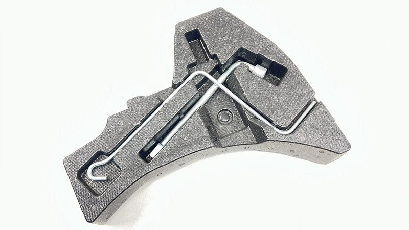 95086CA070 17-20 SUBARU BRZ REAR SPARE TIRE WITH SCISSOR JACK TOOL HOLDER FOAM KIT OEM