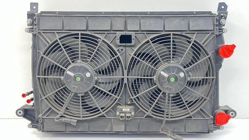000181097 04-08 MASERATI QUATTROPORTE RADIATOR CONDENSER FAN ASSEMBLY 52400530 OEM