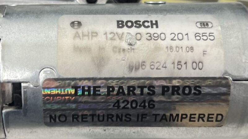 987.504.109.00 / 987 504 109 00 / 98750410900 05-12 PORSCHE BOXSTER CAYMAN 987 REAR POWER LIFT SPOILER WING MECHANISM OE