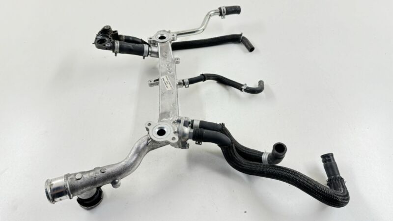 18-23 SUBARU CROSSTREK 2.0L ENGINE WATER COOLANT CROSSOVER PIPE TUBE OEM