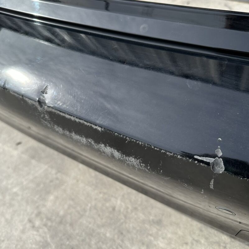 85022 6HH-0 / 85022-6HH-0 / 85022 6HH0 18-22 INFINITI Q50 REAR BUMPER COVER COMPLETE WITH SENSORS BLACK OEM NOTE