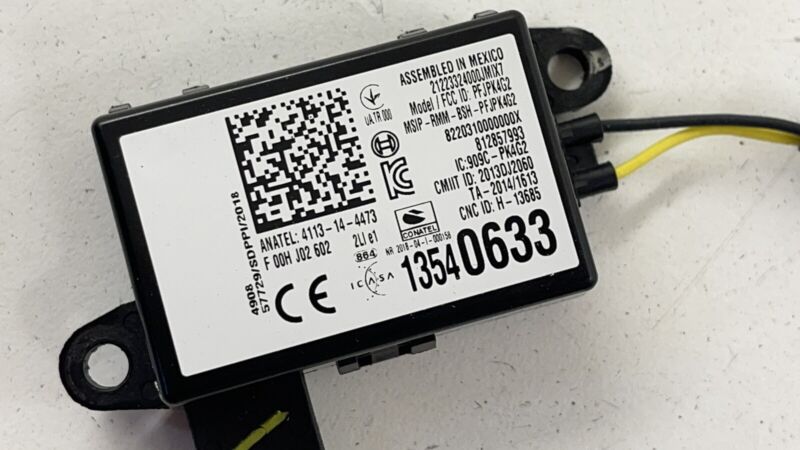 13540633 19-23 CHEVROLET CAMARO SS DETERRENT ANTI THEFT ALARM CONTROL MODULE 13540633 OEM