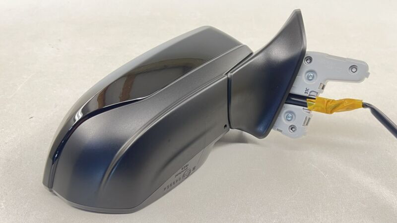 22-25 SUBARU WRX PASSENGER RIGHT FRONT DOOR MIRROR SIDE VIEW 9 WIRE BLACK OEM