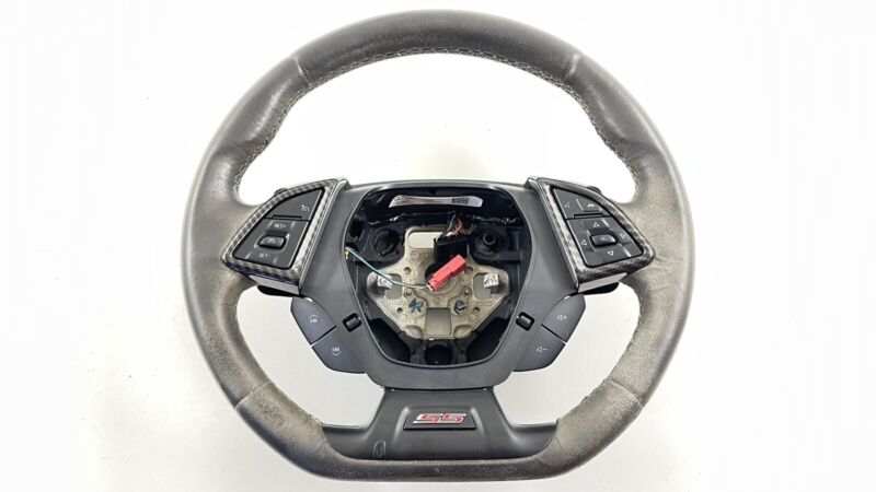 84449668 16-22 CHEVROLET CAMARO SS 1LE STEERING WHEEL SUEDE W/ REV MATCH 84449668 OEM