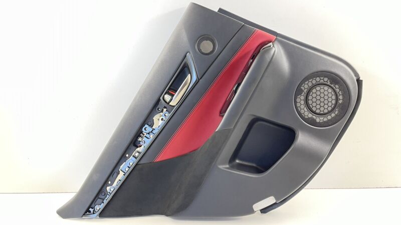 Does Not Apply 16-20 LEXUS GS F DRIVER LEFT REAR DOOR PANEL CARD COVER TRIM OEM