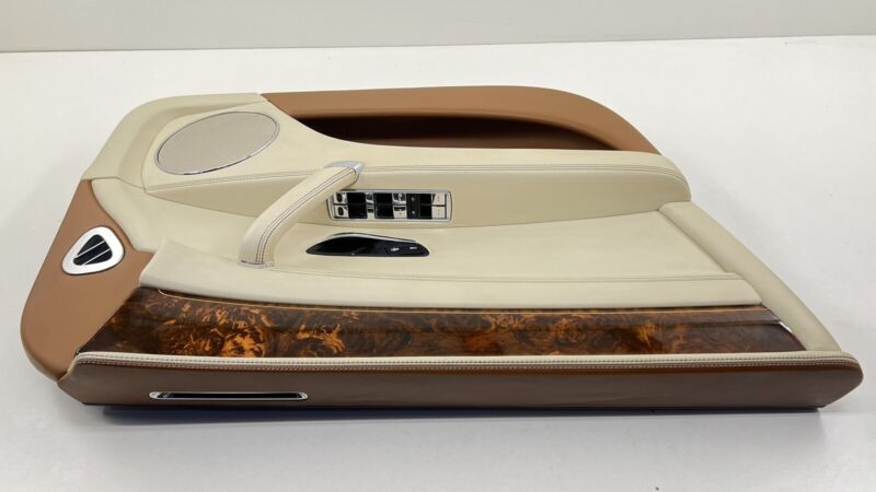 4W0 819 869 / 4W0819869 13-18 BENTLEY FLYING SPUR DRIVER LEFT FRONT DOOR PANEL COVER TRIM OEM